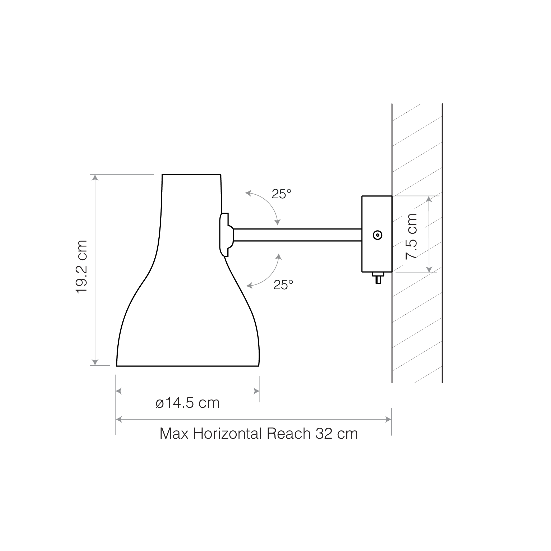 Anglepoise Type 75 Wall Light is a Timeless Addition to your Interior Space