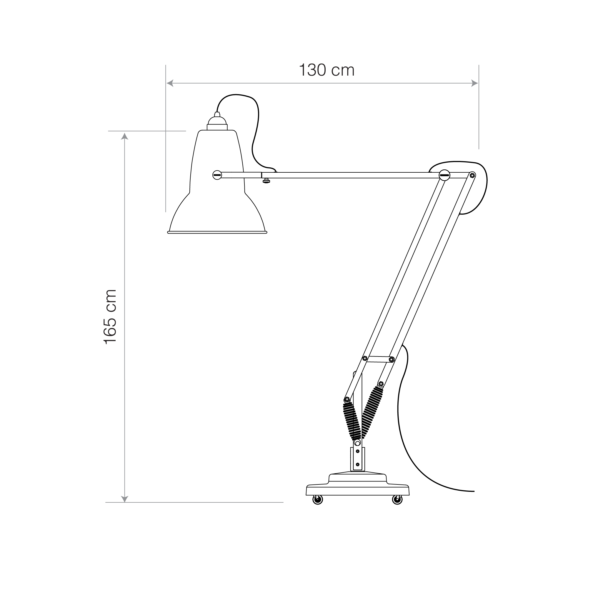 Original 1227 Giant Floor Lamp