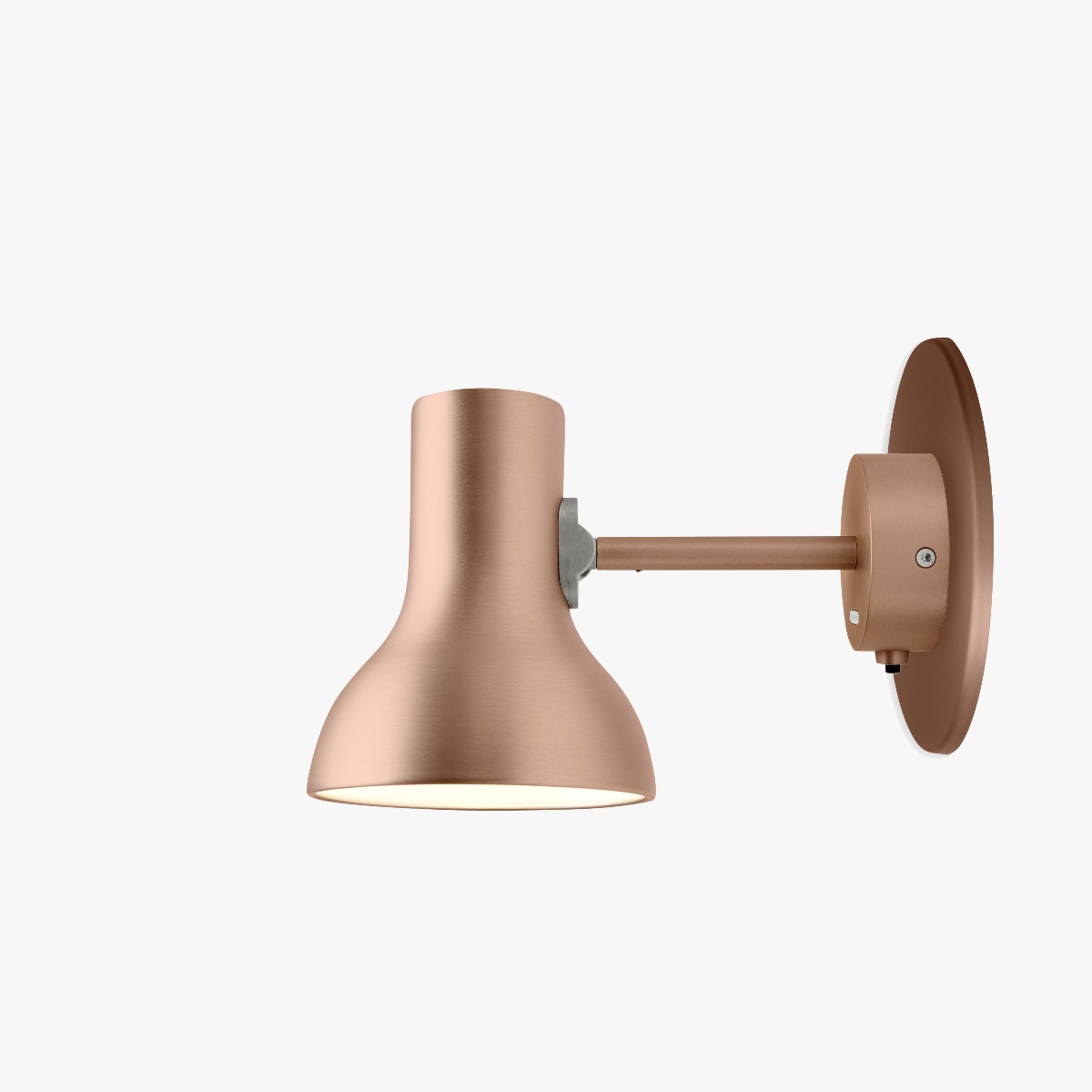 Type 75 Mini Metallic Wall Light - Copper Lustre
